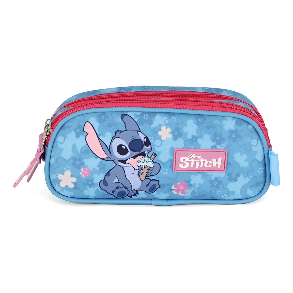 Nivalmix-Estojo Escolar-Triplo-Stitch-Disney-Pink-ET50105SC-Luxcel-03-2506913 Nivalmix-Estojo Escolar-Triplo-Stitch-Disney-Pink-ET50105SC-Luxcel-03-2506913